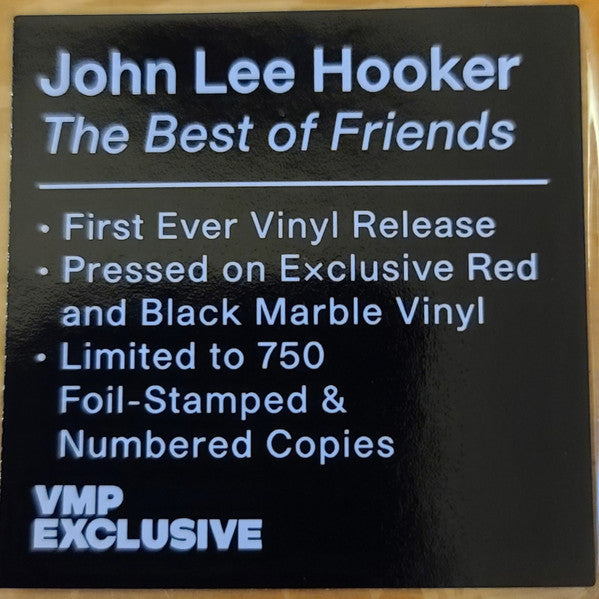 John Lee Hooker - The Best Of Friends (2xMARBLE VINYL / VMP) | Mint (M) Mint (M)-