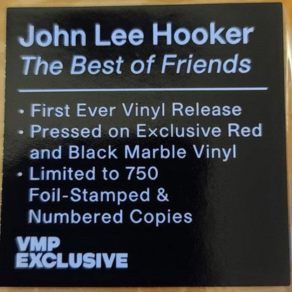 John Lee Hooker - The Best Of Friends (2xMARBLE VINYL / VMP) | Mint (M) Mint (M)-