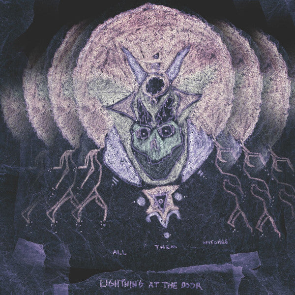 Lightning At The Door (PINK W BLUE SWIRLS VINYL) | Mint (M) Mint (M)-