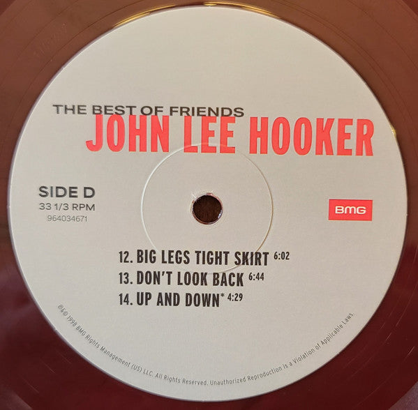 John Lee Hooker - The Best Of Friends (2xMARBLE VINYL / VMP) | Mint (M) Mint (M)-