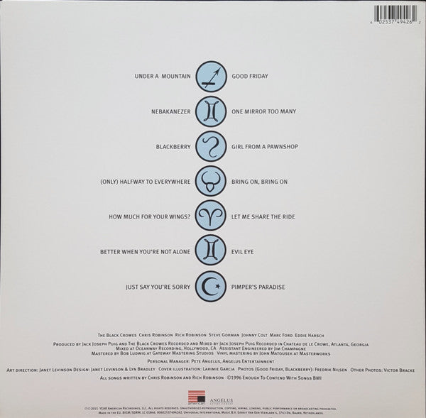 The Black Crowes - Three Snakes And One Charm | Mint (M) Mint (M)-