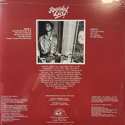 Hound Dog Taylor & The House Rockers - Beware Of The Dog! (VINYL) |-