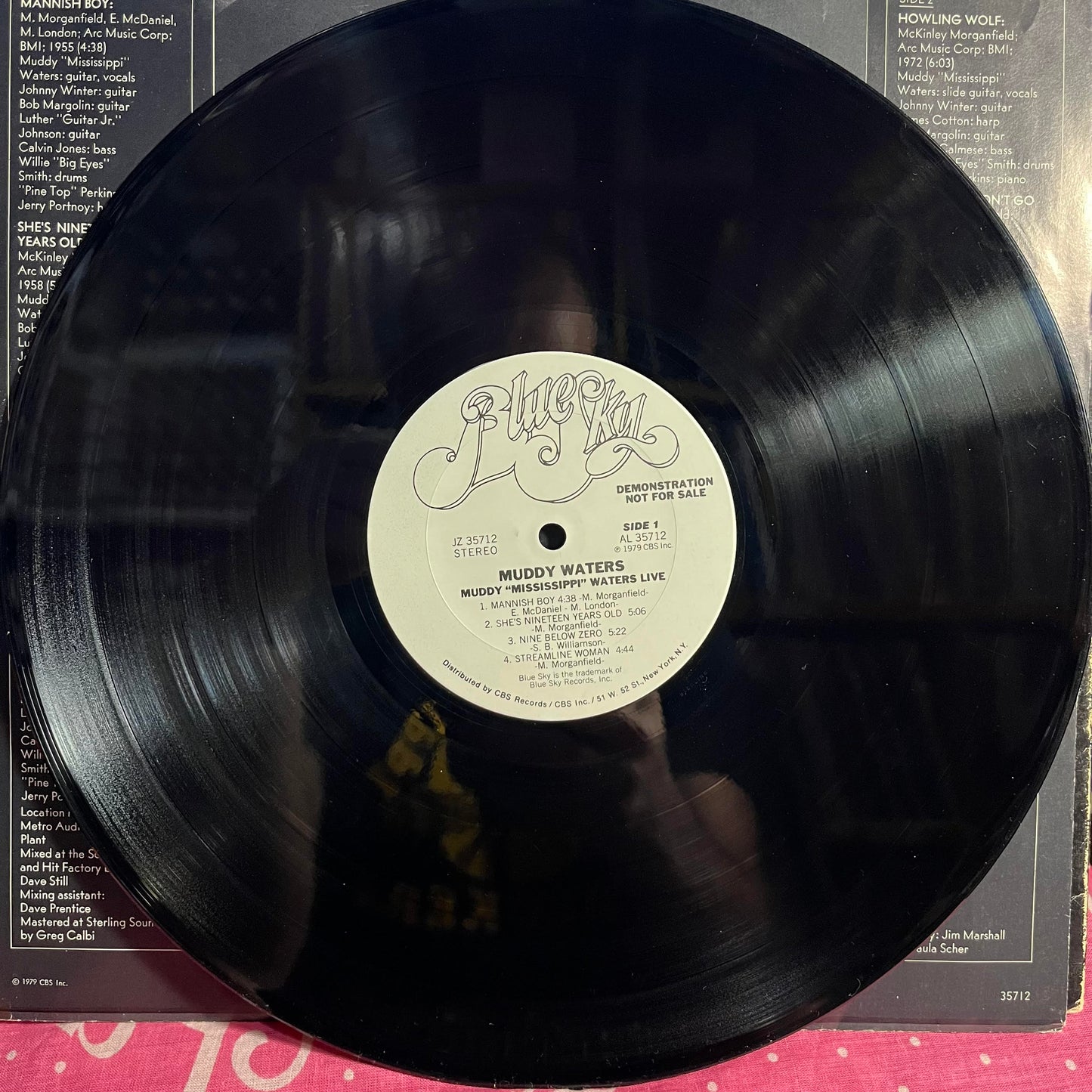 Muddy Waters - Muddy "Mississippi" Waters Live *SIGNED/PROMO* |-