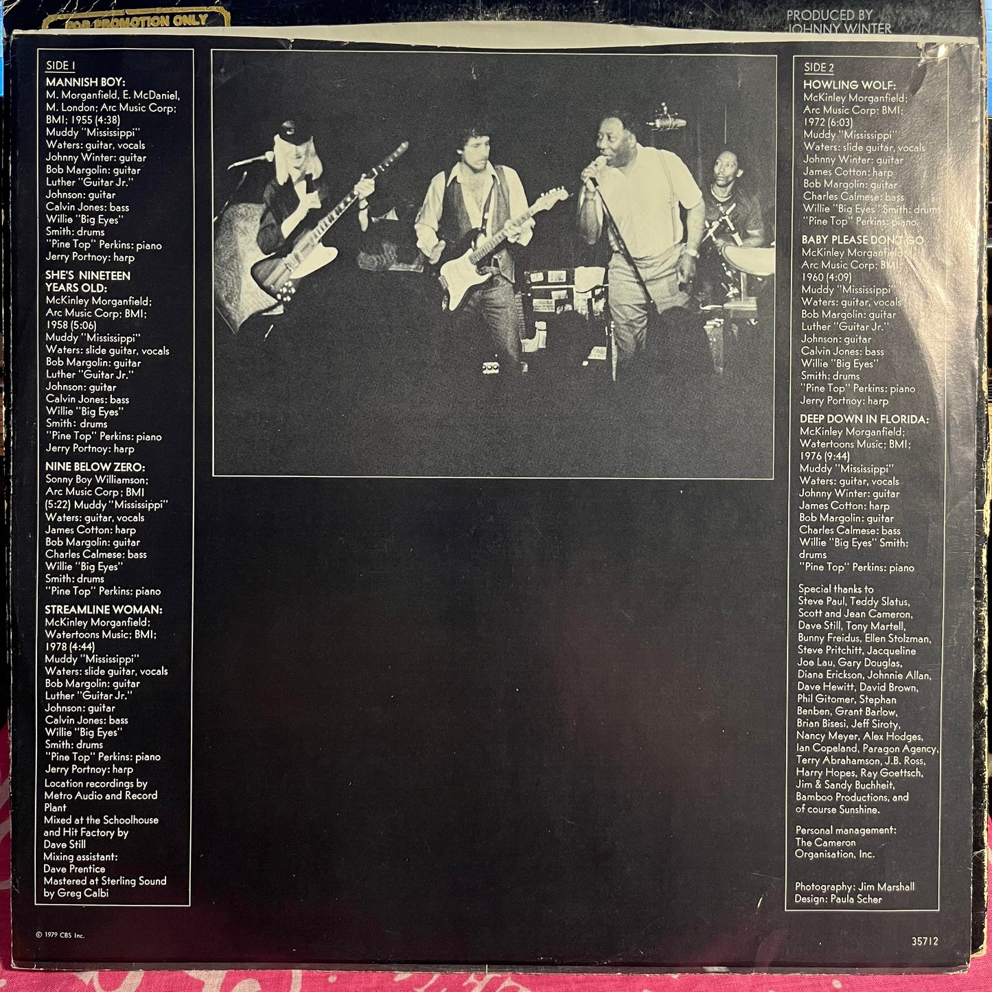 Muddy Waters - Muddy "Mississippi" Waters Live *SIGNED/PROMO* |-