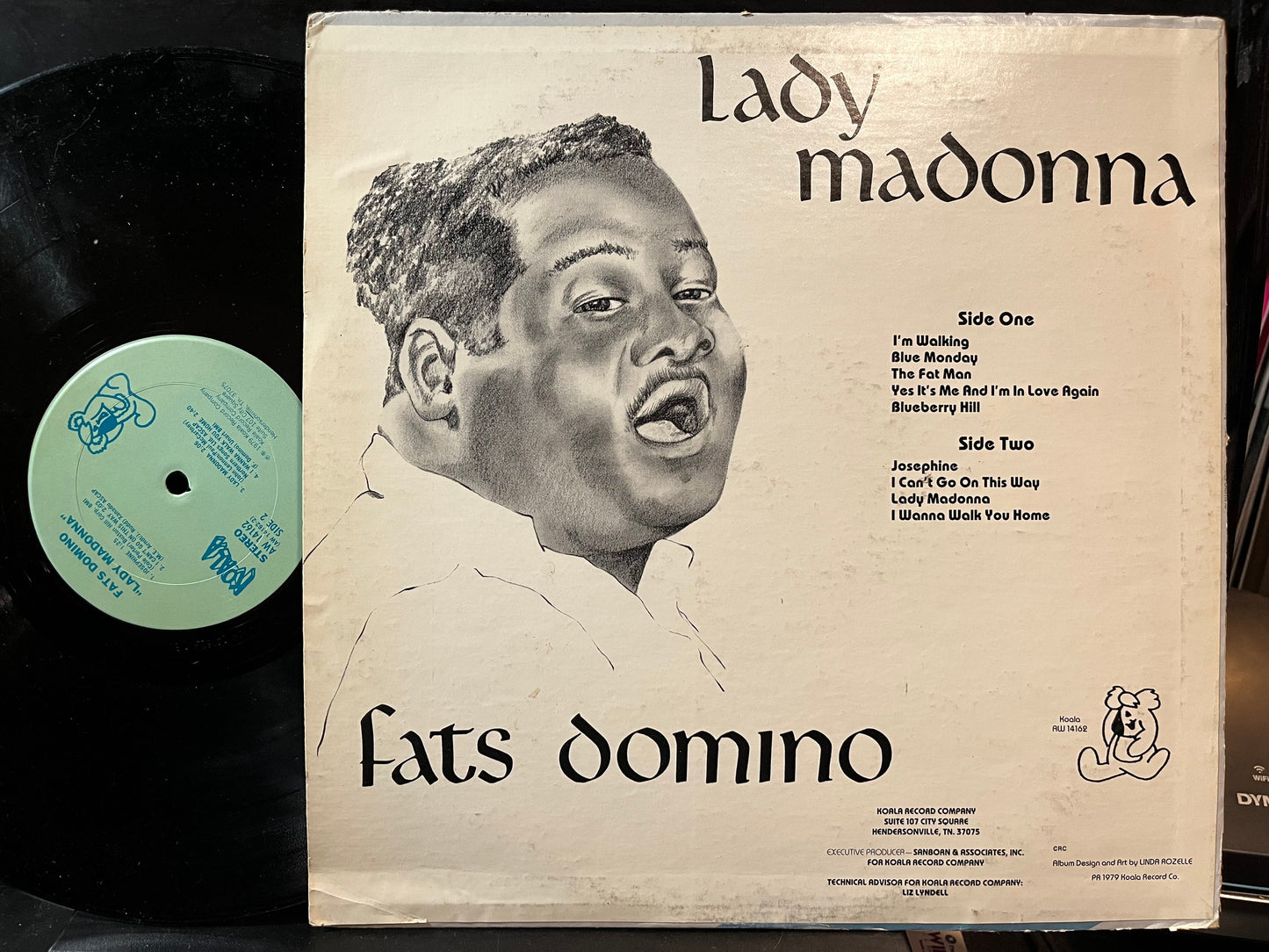 Fats Domino - Lady Madonna (VINYL) | Excellent+ (EX+) Very Good Plus (VG+)-