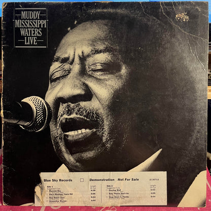 Muddy Waters - Muddy "Mississippi" Waters Live *SIGNED/PROMO* |-