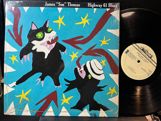 James "Son" Thomas - Highway 61 Blues (VINYL) | Good Plus (G+) Near Mint (NM)-