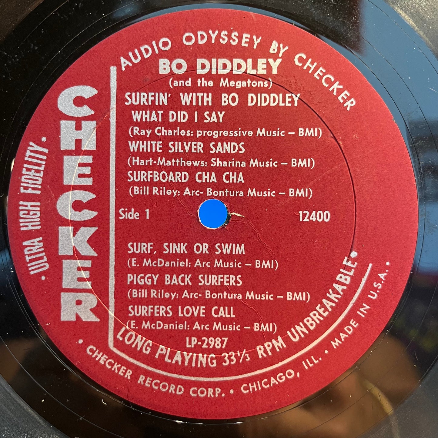 Bo Diddley - Surfin' With Bo Diddley | Good Plus (G+) Generic-