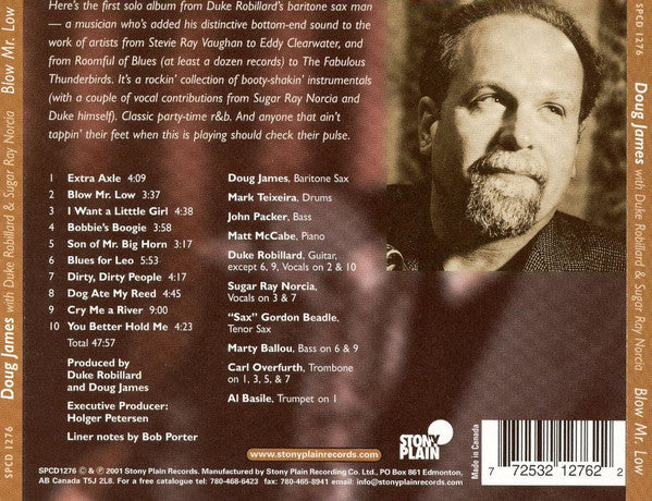 Doug James (3) - Blow Mr. Low (CD) | Near Mint (NM) Near Mint (NM)-