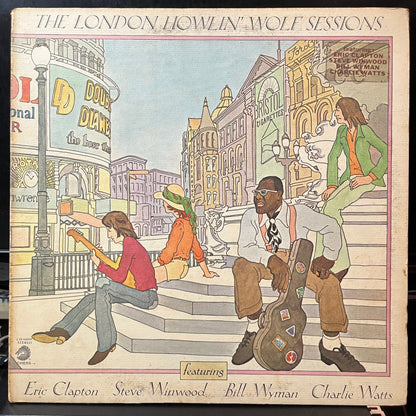 Howlin' Wolf Featuring Eric Clapton, Steve Winwood - The London Howlin' Wolf Sessions (VINYL LP CHESS CH-60008 1971) | USED Near Mint- (NM-)-