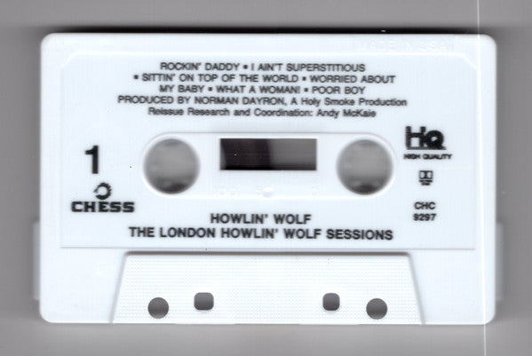 Howlin' Wolf - London Sessions (CASSETTE) | Near Mint (NM) Near Mint (NM)-
