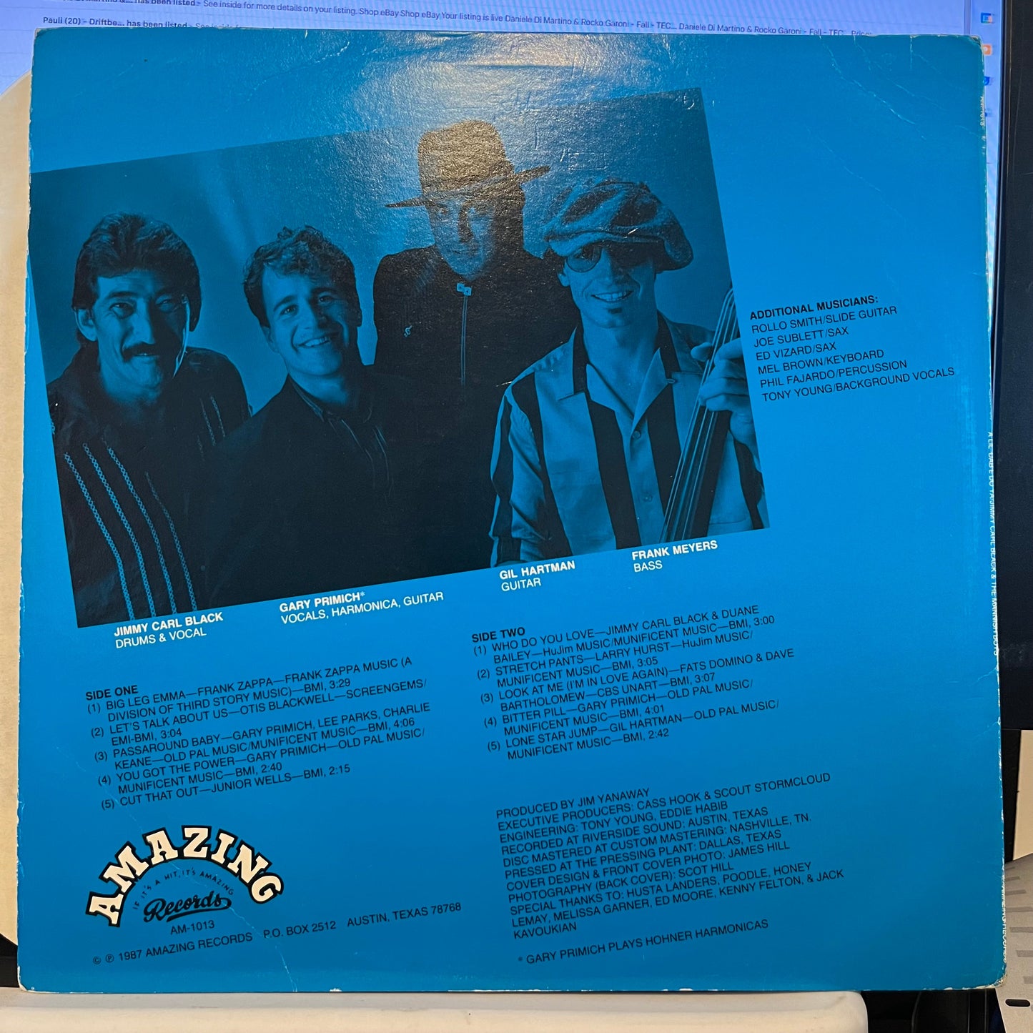 Jimmy Carl Black - A Lil' Dab'l Do Ya | Near Mint (NM) Excellent (EX)-