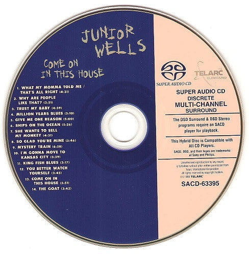 Junior Wells - Come On In This House (SACD) | Near Mint (NM or M-)-