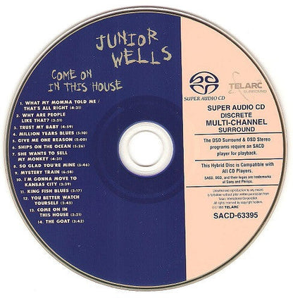 Junior Wells - Come On In This House (SACD) | Near Mint (NM or M-)-