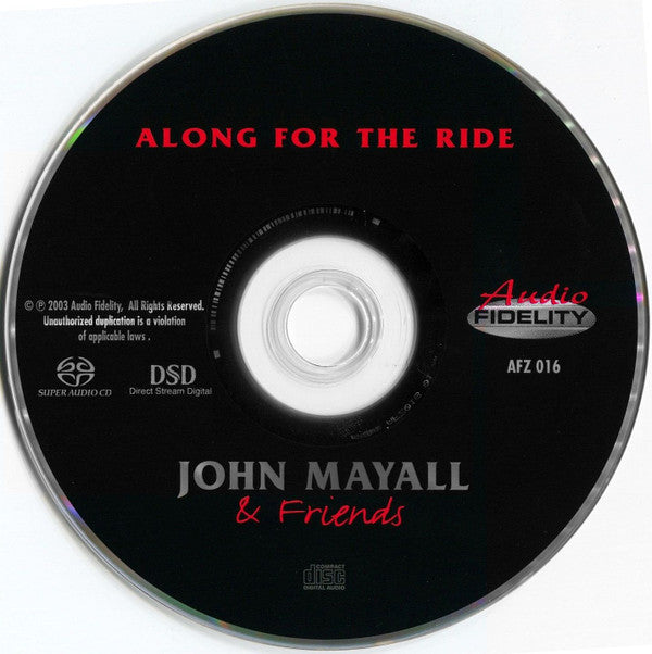 John Mayall & Friends - Along For The Ride SACD | Near Mint (NM) Near Mint (NM)-