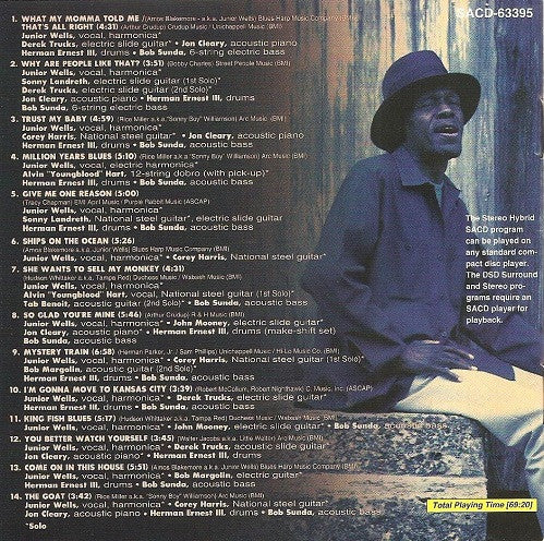 Junior Wells - Come On In This House (SACD) | Near Mint (NM or M-)-