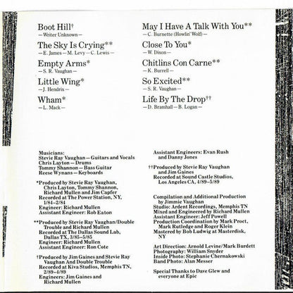 Stevie Ray Vaughan & Double Trouble - The Sky Is Crying (CD) | Near Mint (NM or M-)-