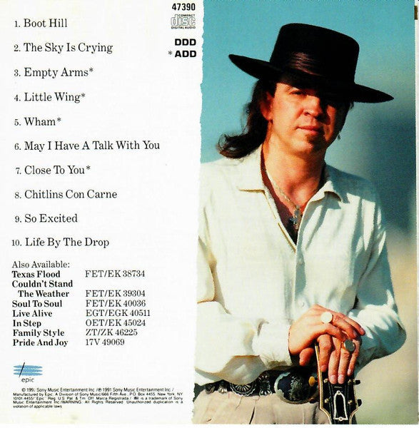 Stevie Ray Vaughan & Double Trouble - The Sky Is Crying (CD) | Near Mint (NM or M-)-