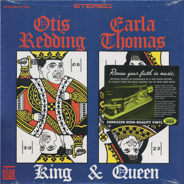 Otis Redding - King & Queen (VINYL) | Near Mint (NM) Near Mint (NM)-