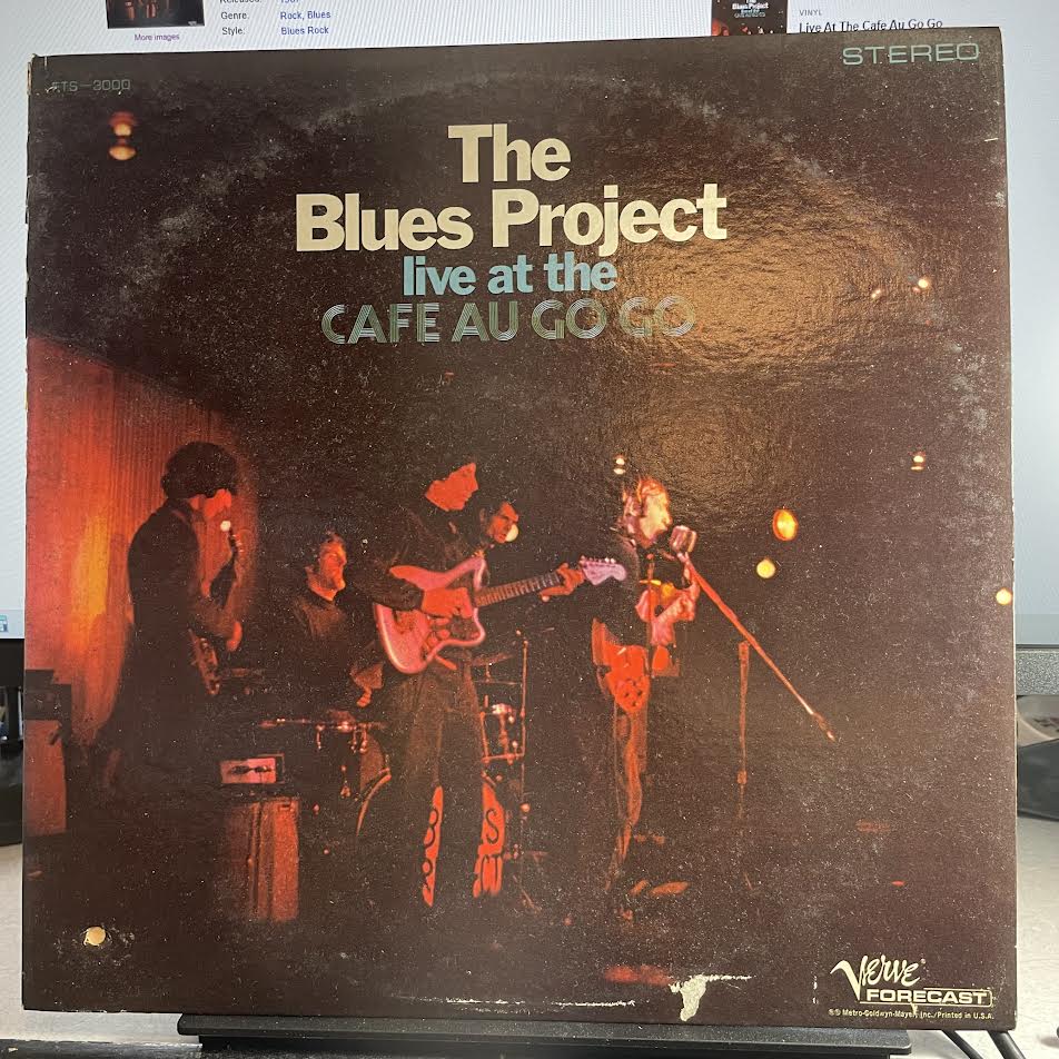 The Blues Project - Live At The Cafe Au Go Go (VINYL) | Near Mint (NM) Very Good Plus (VG+)-