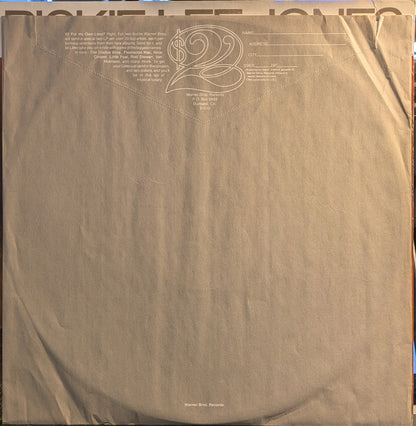 Rickie Lee Jones - Rickie Lee Jones | Near Mint (NM) Excellent+ (EX+)-