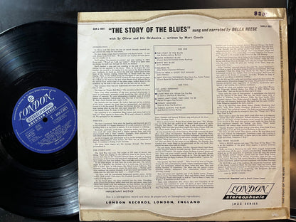 Della Reese - The Story Of The Blues (VINYL LP LONDON SAH-J 6021 1959) | USED Very Good (VG) Very Good (VG)-