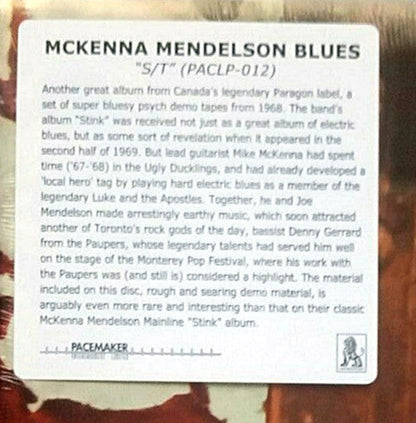 McKenna Mendelson Mainline - McKenna Mendelson Blues | Mint (M) Mint (M)-