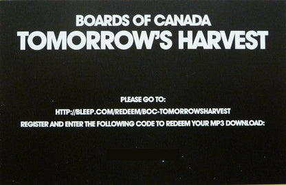Boards Of Canada - Tomorrow's Harvest (2x VINYL) | Mint (M) Mint (M)-