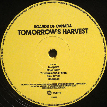 Boards Of Canada - Tomorrow's Harvest (2x VINYL) | Mint (M) Mint (M)-