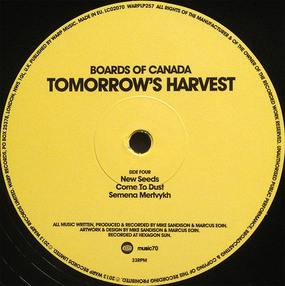 Boards Of Canada - Tomorrow's Harvest (2x VINYL) | Mint (M) Mint (M)-