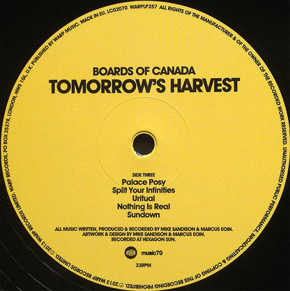 Boards Of Canada - Tomorrow's Harvest (2x VINYL) | Mint (M) Mint (M)-