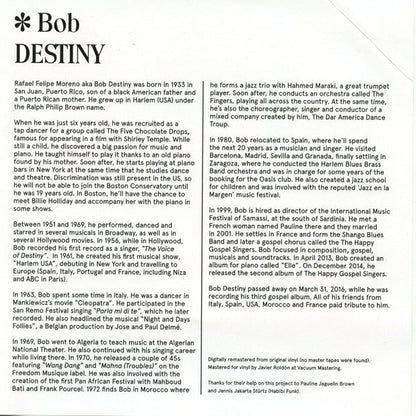 Bob Destiny - Wang Dang / Manha (Troubles) *7"* | Mint (M) Mint (M)-