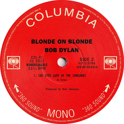 Bob Dylan - Blonde On Blonde (VMP | CLEAR BLONDE VINYL) | Mint (M) Mint (M)-