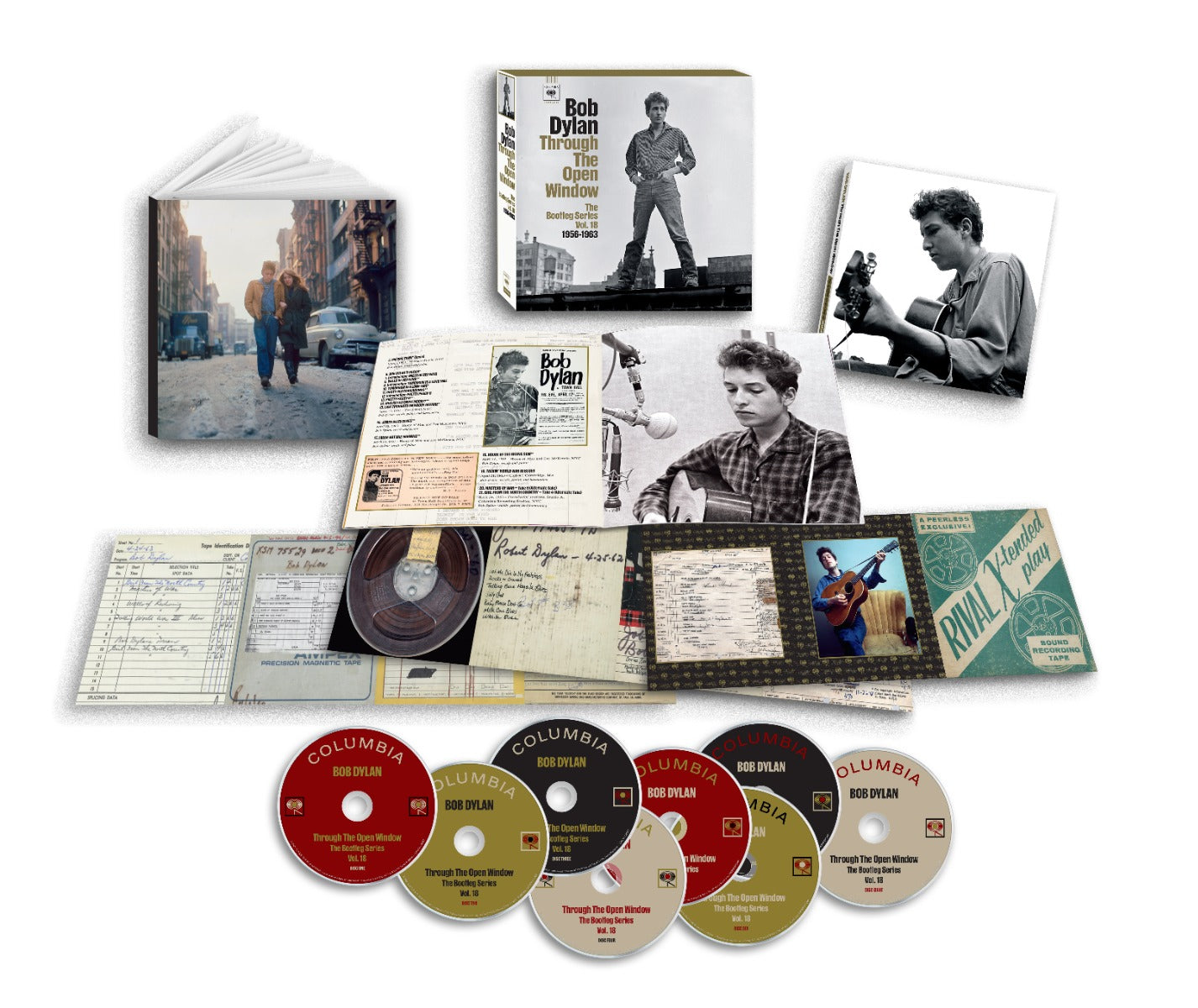 Bob Dylan - The Bootleg Series Vol. 18: Through The Open Window 1956-1963 [8CD Box Set] | Mint (M) Mint (M)-