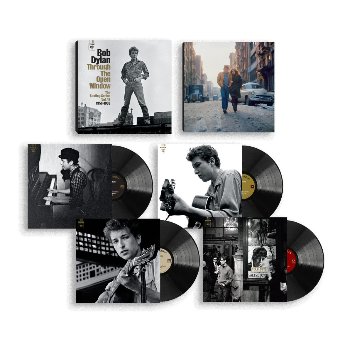 Bob Dylan - The Bootleg Series Vol. 18: Through The Open Window 1956-1963 Highlights (4x Vinyl Box Set) | Mint (M) Mint (M)-