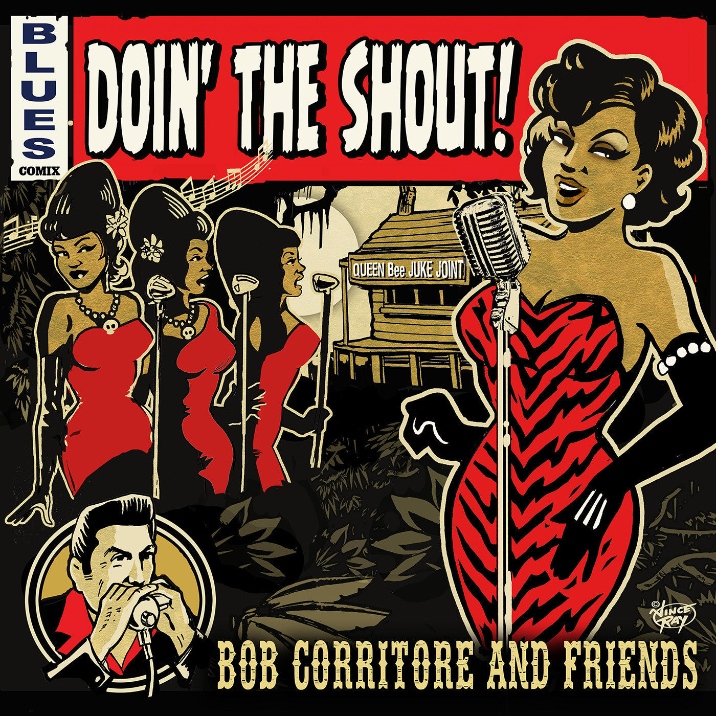 Bob & Friends Corritore - Doin' The Shout! (CD) | Mint (M) Mint (M)-