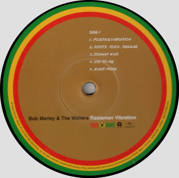 Rastaman Vibration | Mint (M) Mint (M)-