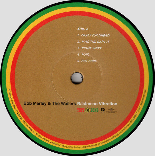 Rastaman Vibration | Mint (M) Mint (M)-
