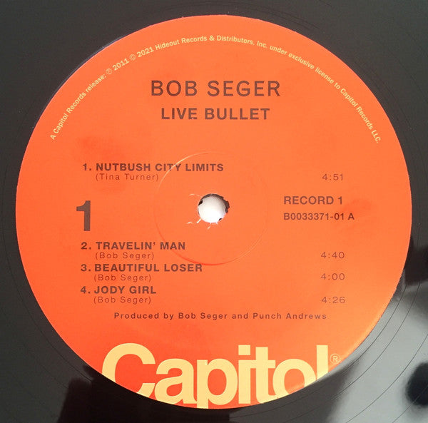 Bob Seger And The Silver Bullet Band - Live Bullet | Mint (M) Mint (M)-