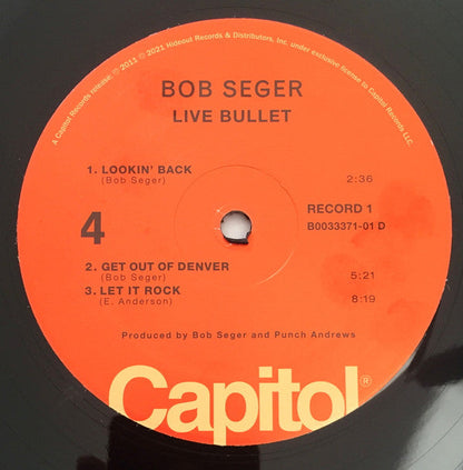 Bob Seger And The Silver Bullet Band - Live Bullet | Mint (M) Mint (M)-
