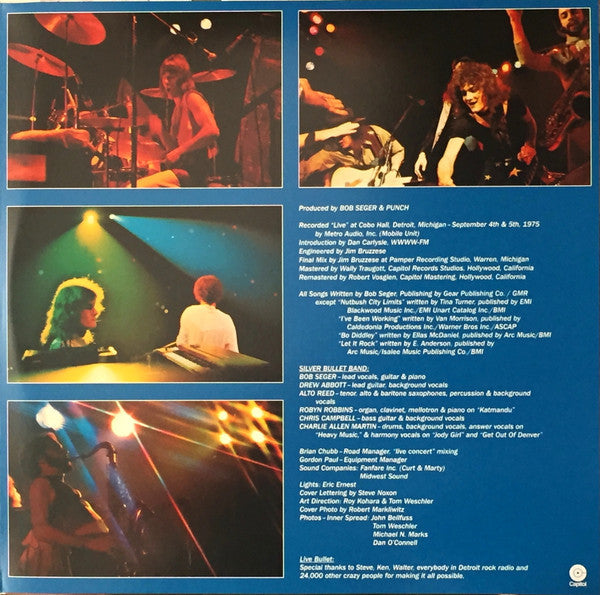 Bob Seger And The Silver Bullet Band - Live Bullet | Mint (M) Mint (M)-