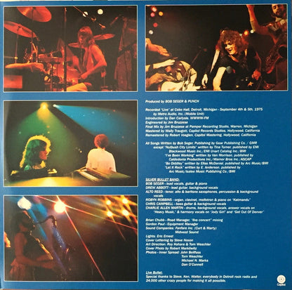 Bob Seger And The Silver Bullet Band - Live Bullet | Mint (M) Mint (M)-