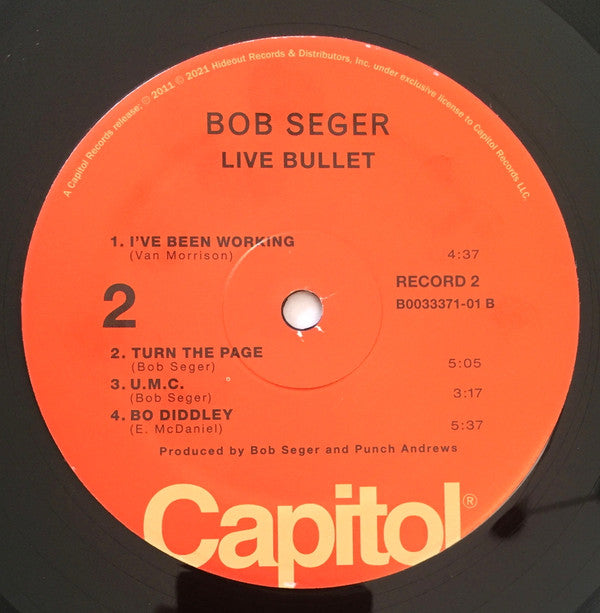 Bob Seger And The Silver Bullet Band - Live Bullet | Mint (M) Mint (M)-