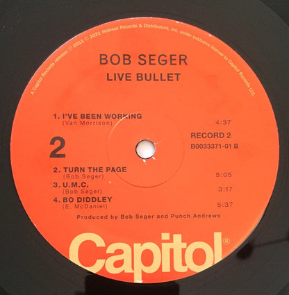 Bob Seger And The Silver Bullet Band - Live Bullet | Mint (M) Mint (M)-