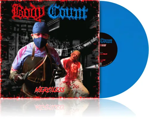 Body Count - Merciless (Indie Exclusive, "Cold- Blooded" Blue Colored Vinyl, Limited Edition) | Mint (M) Mint (M)-