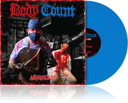Body Count - Merciless (Indie Exclusive, "Cold- Blooded" Blue Colored Vinyl, Limited Edition) | Mint (M) Mint (M)-