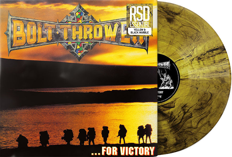 Bolt Thrower - ...For Victory (Indie Exclusive) [Yellow & Black Marble Vinyl] |-