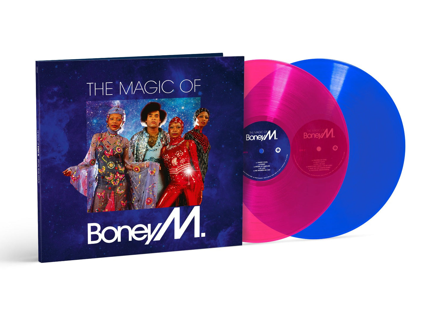 Boney M. - Magic Of Boney M. (Special Remix Edition / Transparent Magenta & Blue Vinyl) | Mint (M) Mint (M)-