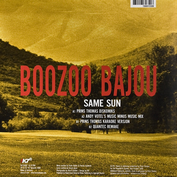 Boozoo Bajou - Same Sun | Mint (M) Mint (M)-