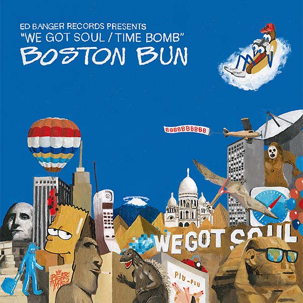 BOSTON BUN - We Got Soul (VINYL 12" Ed Banger ED079 2014) |-